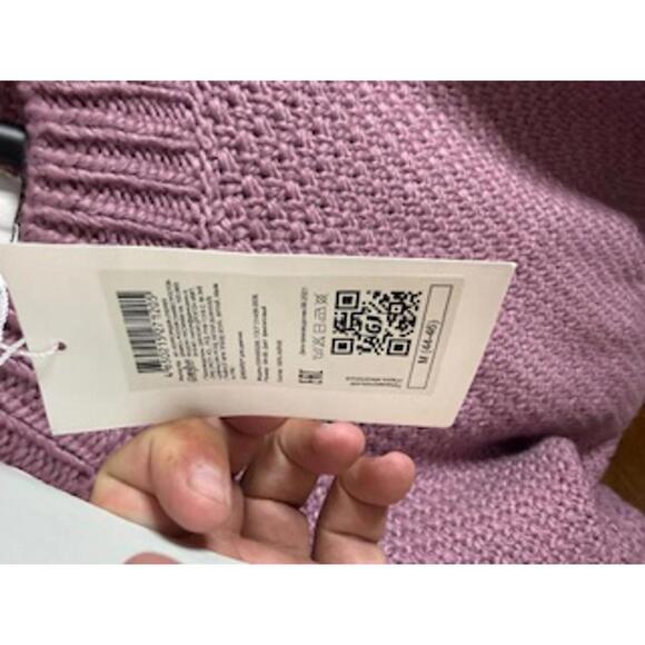 Cozy Lavender Knit Sweater by Gloria Jeans Medium NEW NWT - Picture 4 of 4